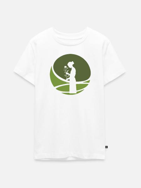 Blumenstrau Floristik - Teenager Premium Bio T-Shirt - Weiß