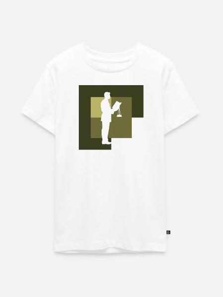 Gericht - Teenager Premium Bio T-Shirt - Weiß