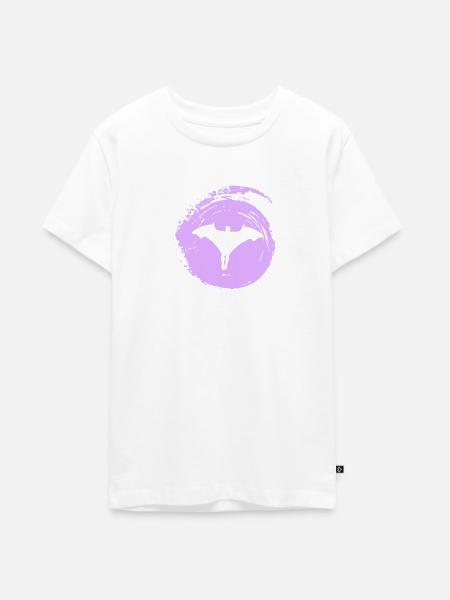 Wingsuit Anzug Gleiten - Teenager Premium Bio T-Shirt - Weiß