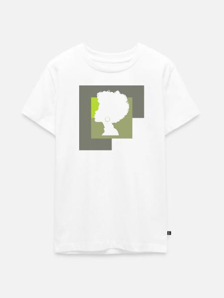 Soul Afro Beat Funky - Teenager Premium Bio T-Shirt - Weiß