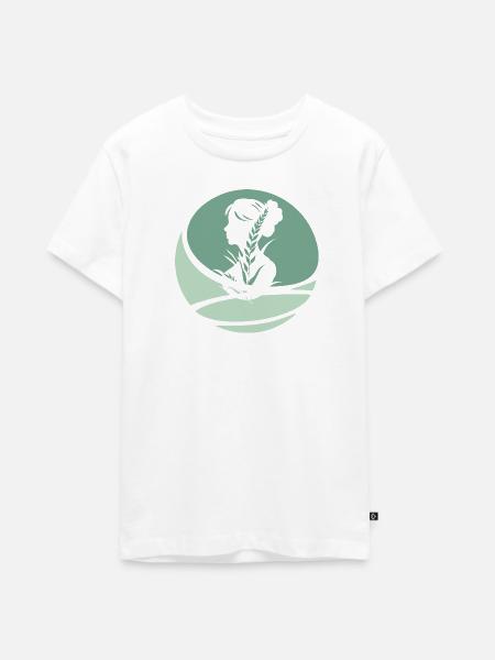 Veganerin Bio - Teenager Premium Bio T-Shirt - Weiß