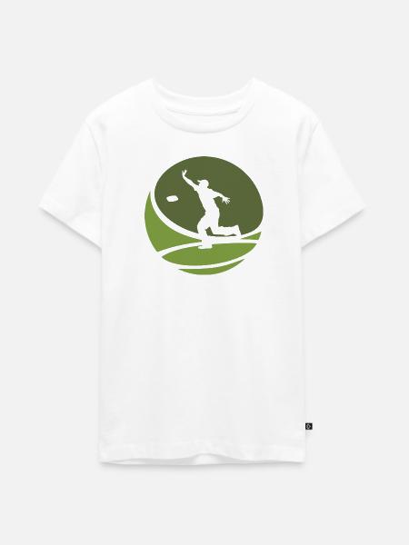 Cornhole Turnier - Teenager Premium Bio T-Shirt - Weiß