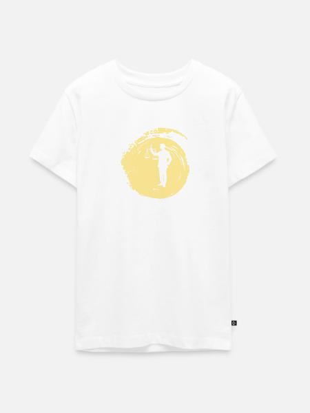 Richter Absatz Behandlung - Teenager Premium Bio T-Shirt - Weiß
