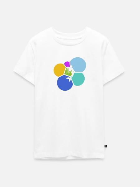 Fabelwesen Neptun - Teenager Premium Bio T-Shirt - Weiß