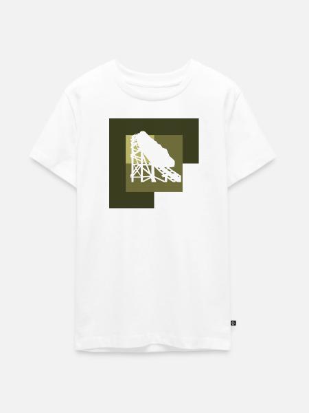 Rummel Lukas Kirmes - Teenager Premium Bio T-Shirt - Weiß