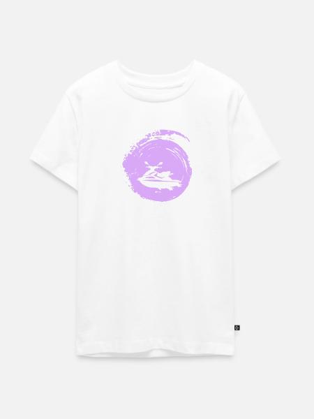 Jetski Motorboot - Teenager Premium Bio T-Shirt - Weiß