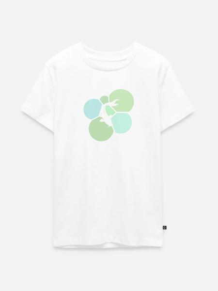Koi Fisch Fischkopf Japan - Teenager Premium Bio T-Shirt - Weiß