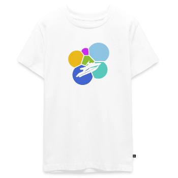 Wasserski Motorboot Wakeskate - Teenager Premium Bio T-Shirt - Weiß - Vorne - AI Model Teenager Male light (155cm)