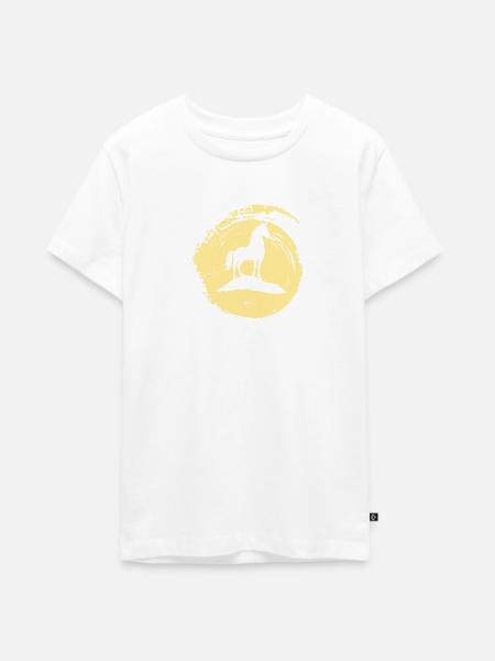 Mythisch Einhorn Fabel - Teenager Premium Bio T-Shirt - Weiß