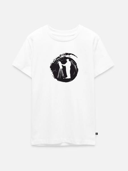 Pinsel Maler Malen - Teenager Premium Bio T-Shirt - Weiß