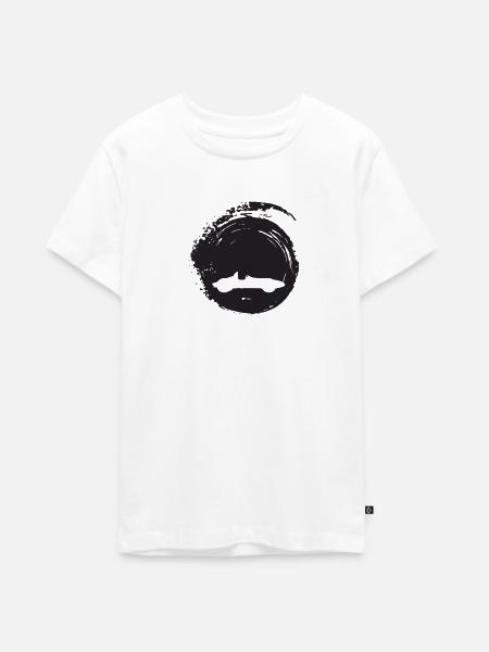 Driften Rennwagen - Teenager Premium Bio T-Shirt - Weiß