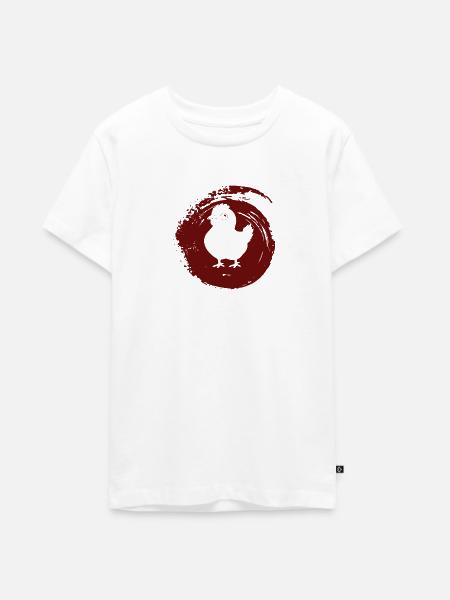 Hühnerstall Federvieh Ei - Teenager Premium Bio T-Shirt - Weiß