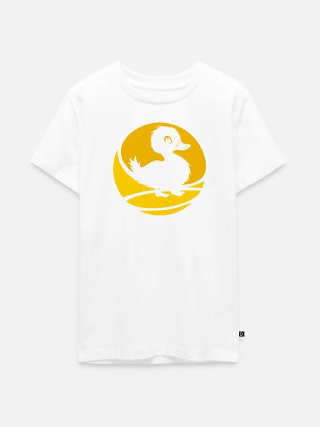 Entchen Enten - Teenager Premium Bio T-Shirt - Weiß