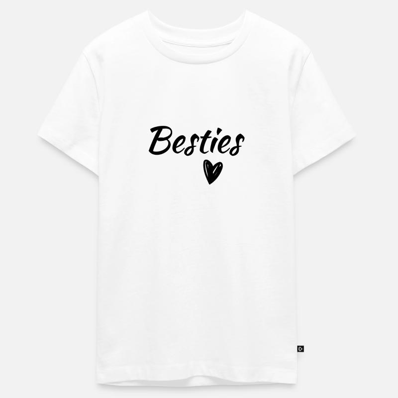 besties - T-shirt Premium bio Ado - blanc