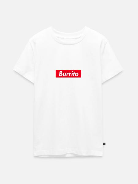 Burrito - Teenager Premium Bio T-Shirt - Weiß