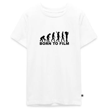 Filmen - Teenager Premium Bio T-Shirt - Weiß - Vorne - AI Model Teenager Male light (155cm)