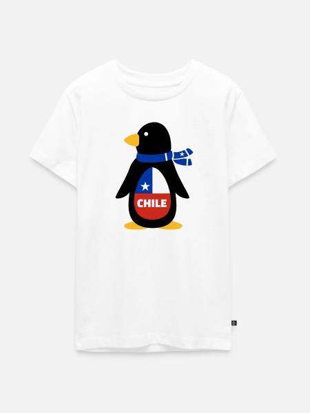 Chile - Teenager Premium Bio T-Shirt - Weiß