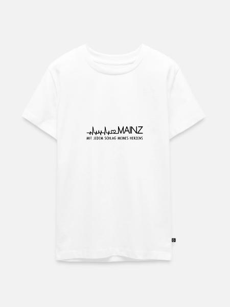 Mainz - Teenager Premium Bio T-Shirt - Weiß