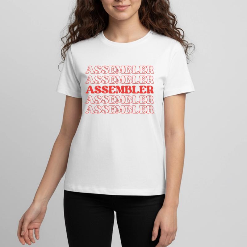 Assembler Fabricator Assembler Constructor Maker Teenager Premium Organic T-Shirt