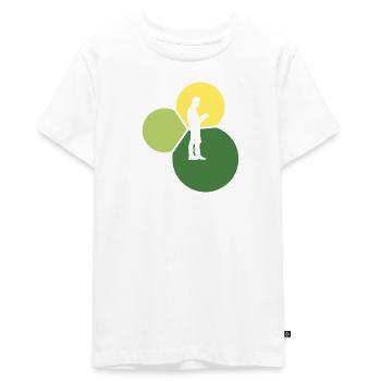 Buch Writing Leseratte - Teenager Premium Bio T-Shirt - Weiß - Vorne - AI Model Teenager Male light (155cm)