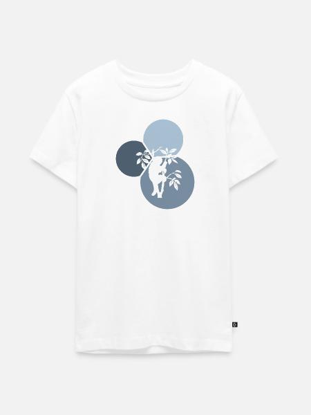 Faul Müdigkeit - Teenager Premium Bio T-Shirt - Weiß