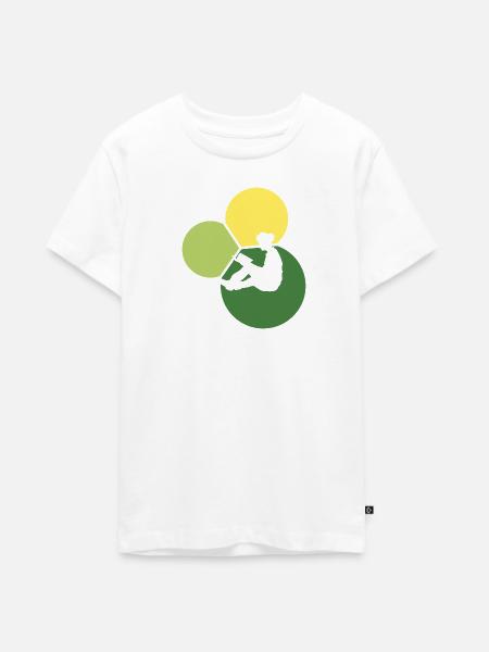 Leseratte Autor - Teenager Premium Bio T-Shirt - Weiß