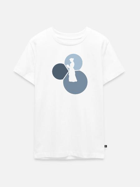 Leseratte Roman Buch - Teenager Premium Bio T-Shirt - Weiß