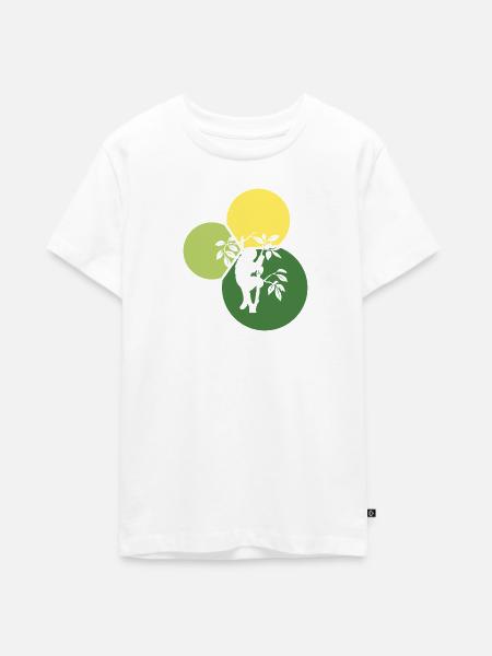 Rest Faultier Müdigkeit - Teenager Premium Bio T-Shirt - Weiß