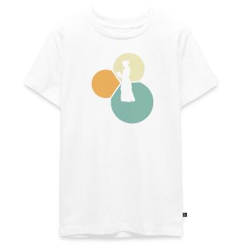 Buch Literatur Bildung - Teenager Premium Bio T-Shirt - Weiß - Vorne - AI Model Teenager Male light (155cm)