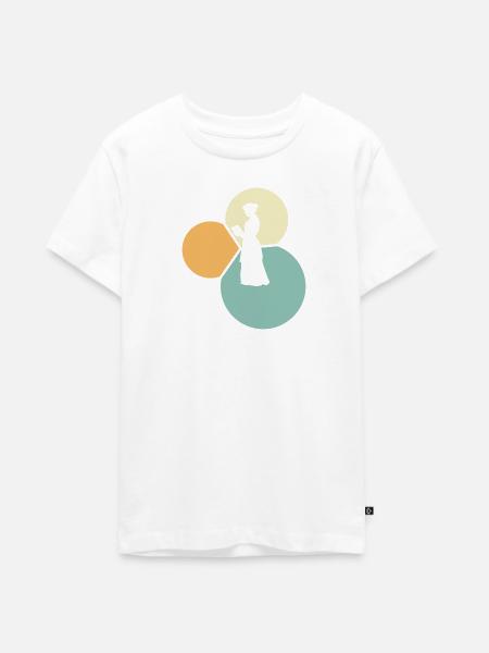 Buch Literatur Bildung - Teenager Premium Bio T-Shirt - Weiß