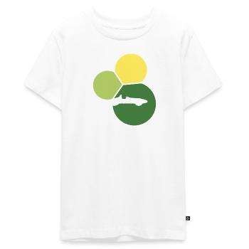 Driften Fahrzeug Sportauto - Teenager Premium Bio T-Shirt - Weiß - Vorne - AI Model Teenager Male light (155cm)