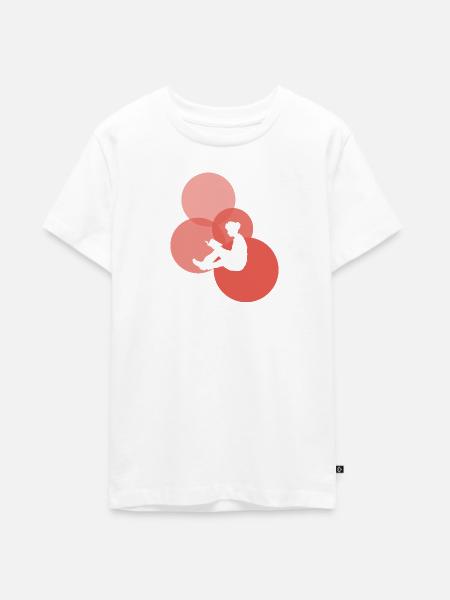 Literatur Lesen - Teenager Premium Bio T-Shirt - Weiß