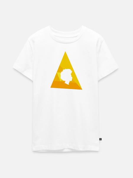 Funky 70s Afro - Teenager Premium Bio T-Shirt - Weiß