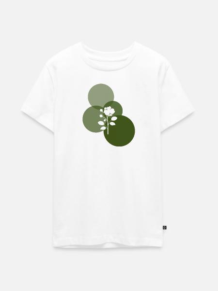 Florist Botanisch - Teenager Premium Bio T-Shirt - Weiß