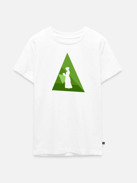 Buch Roman Lesen - Teenager Premium Bio T-Shirt - Weiß