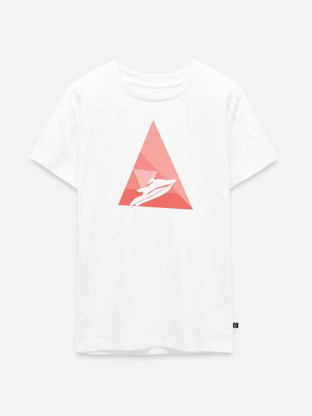 Wasserski Motorboot - Teenager Premium Bio T-Shirt - Weiß