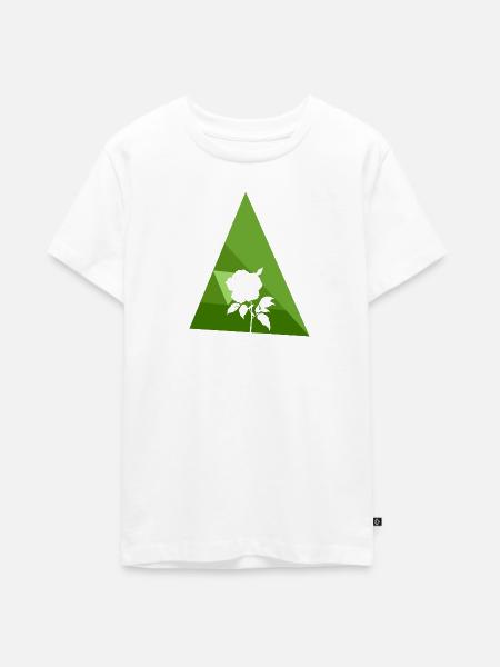 Blumenstrau Gartenbau - Teenager Premium Bio T-Shirt - Weiß