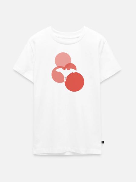 Wingsuit Gleiten - Teenager Premium Bio T-Shirt - Weiß