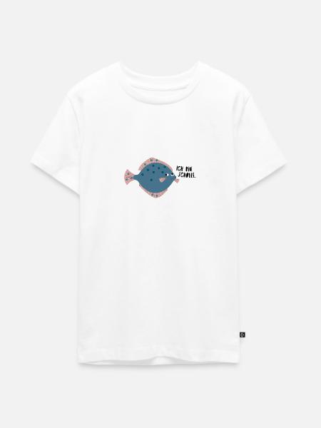 Scholle - Teenager Premium Bio T-Shirt - Weiß