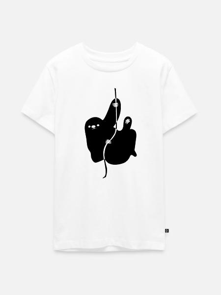 HANG II - Teenager Premium Bio T-Shirt - Weiß