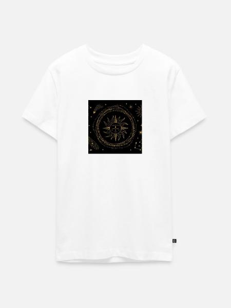Astrologie - Teenager Premium Bio T-Shirt - Weiß