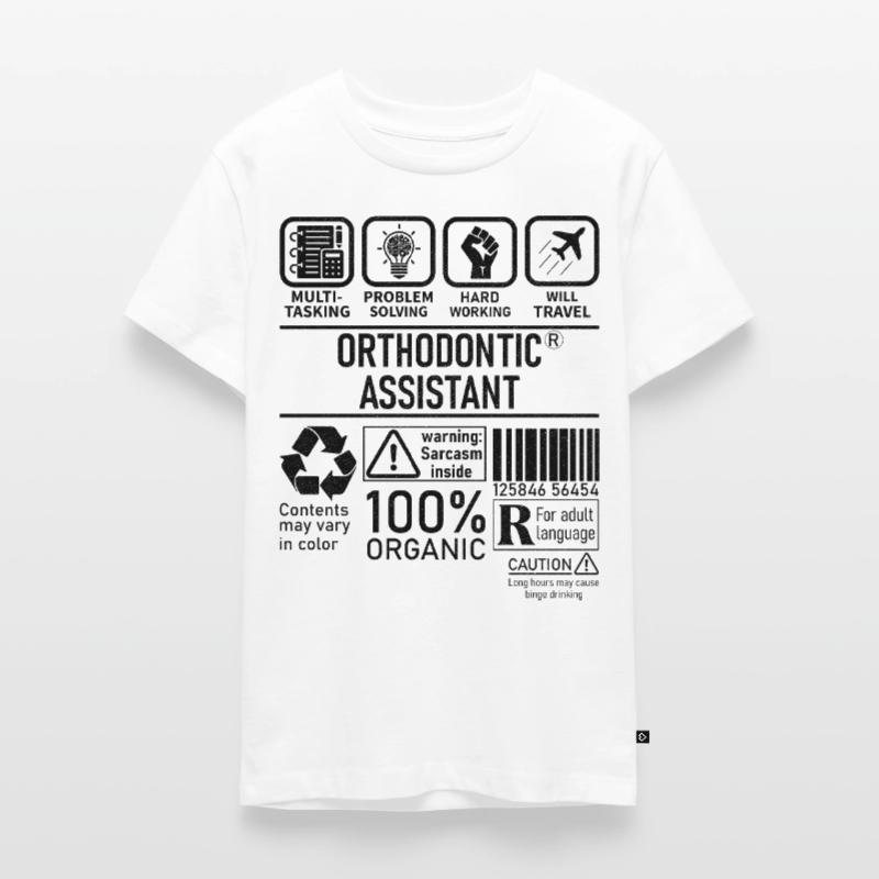 Orthodontic Assistant multi tasking problem Teenager Premium Bio T-Shirt