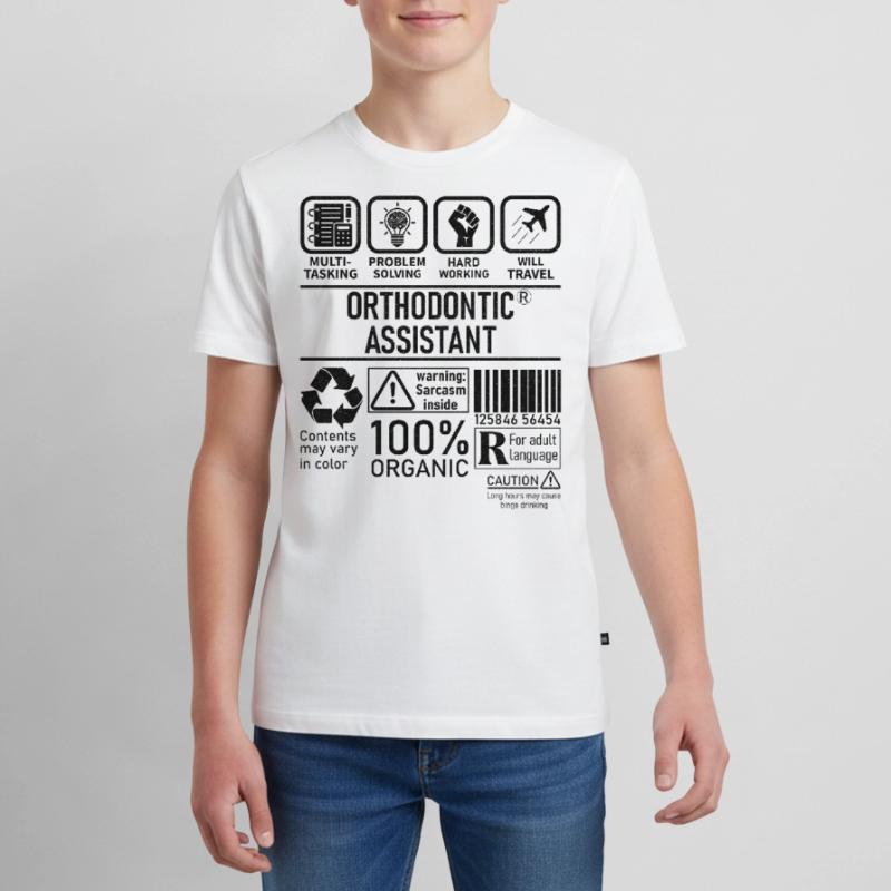 Orthodontic Assistant multi tasking problem Teenager Premium Bio T-Shirt