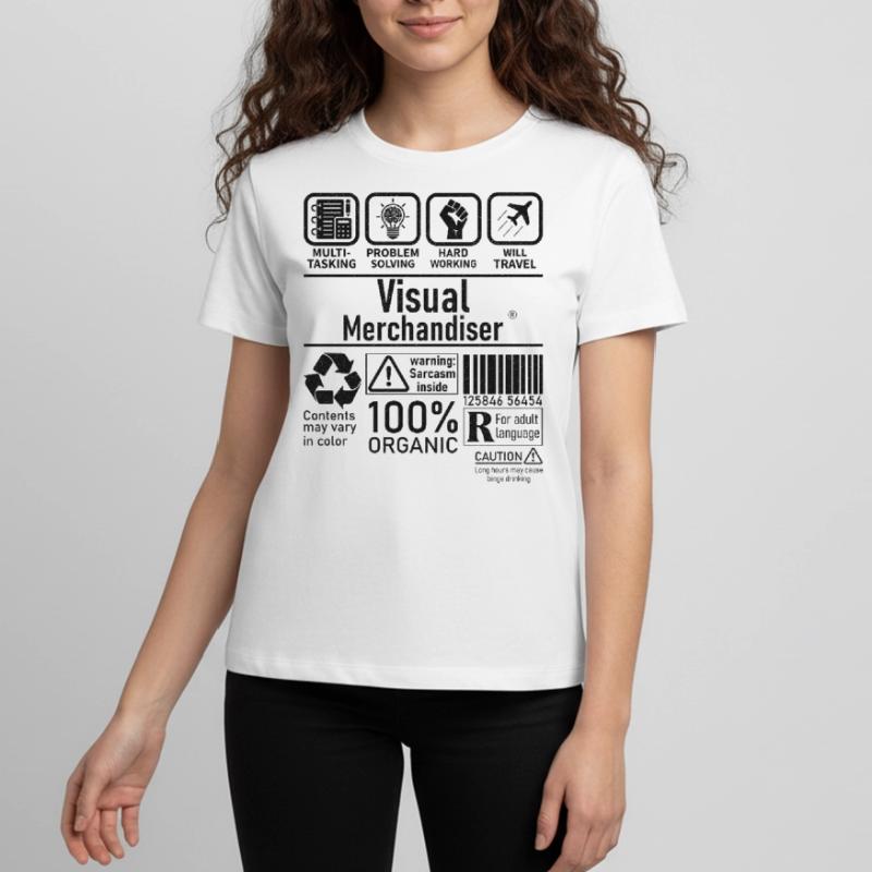 Visual Merchandiser multi tasking problem solving Teenager Premium Bio T-Shirt