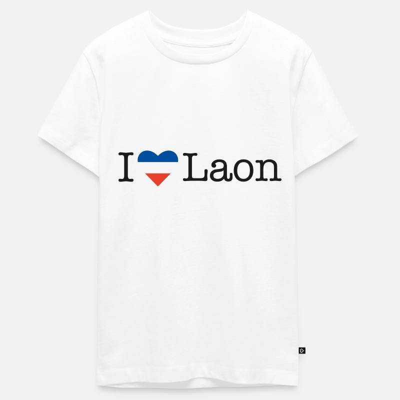 J’adore Laon - T-shirt Premium bio Ado - blanc