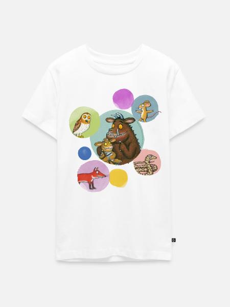 Der Grüffelo Freunde Bubbles - Teenager Premium Bio T-Shirt - Weiß
