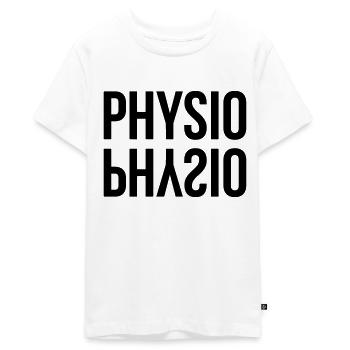 Physio - Teenager Premium Bio T-Shirt - Weiß - Vorne - AI Model Teenager Male light (155cm)
