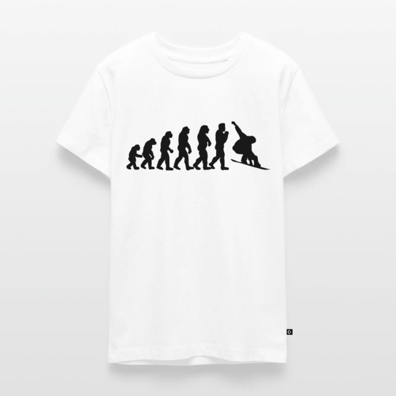 snowboard evolution Teenager Premium Organic T-Shirt