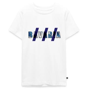 Bavaria _ 04 - Teenager Premium Organic T-Shirt - white - Front - AI Model Teenager Male light (155cm)