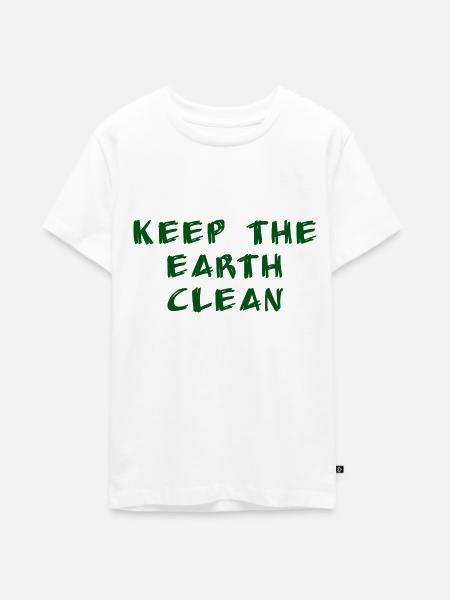 Planet - Teenager Premium Bio T-Shirt - Weiß